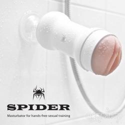 Spider Titreşimli Realistik Yumuşak Dokuda Vajina