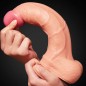 Özel Ekstra Yumuşak Gerçekçi Dokulu 25 Cm Realistik Dildo Penis